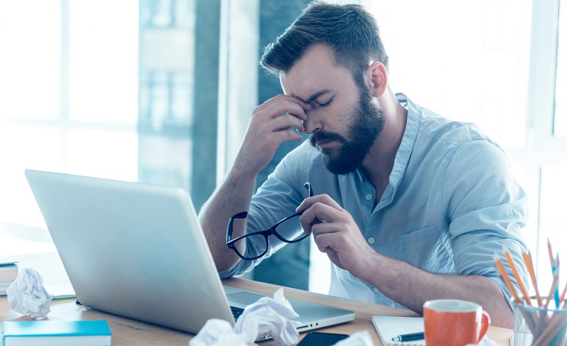 Extremer Stress kann Erkrankungen wie Vorhofflimmern begünstigen.